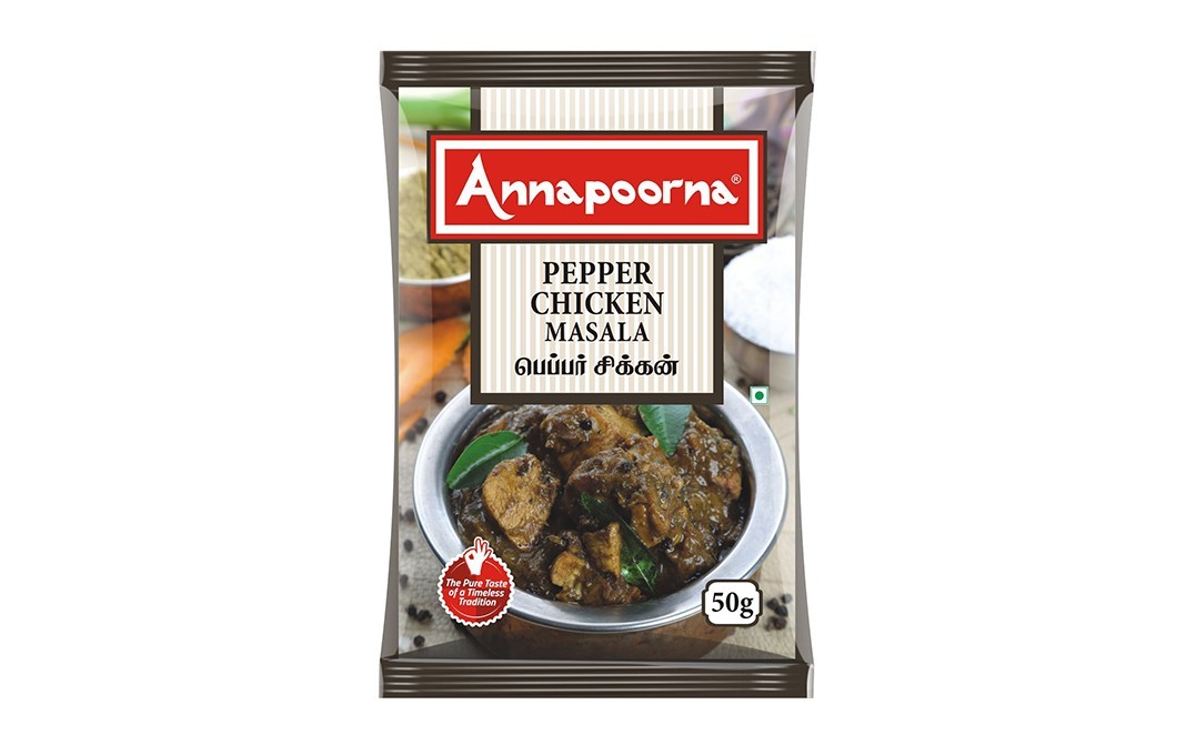 Annapoorna Pepper Chicken Masala    Pack  50 grams